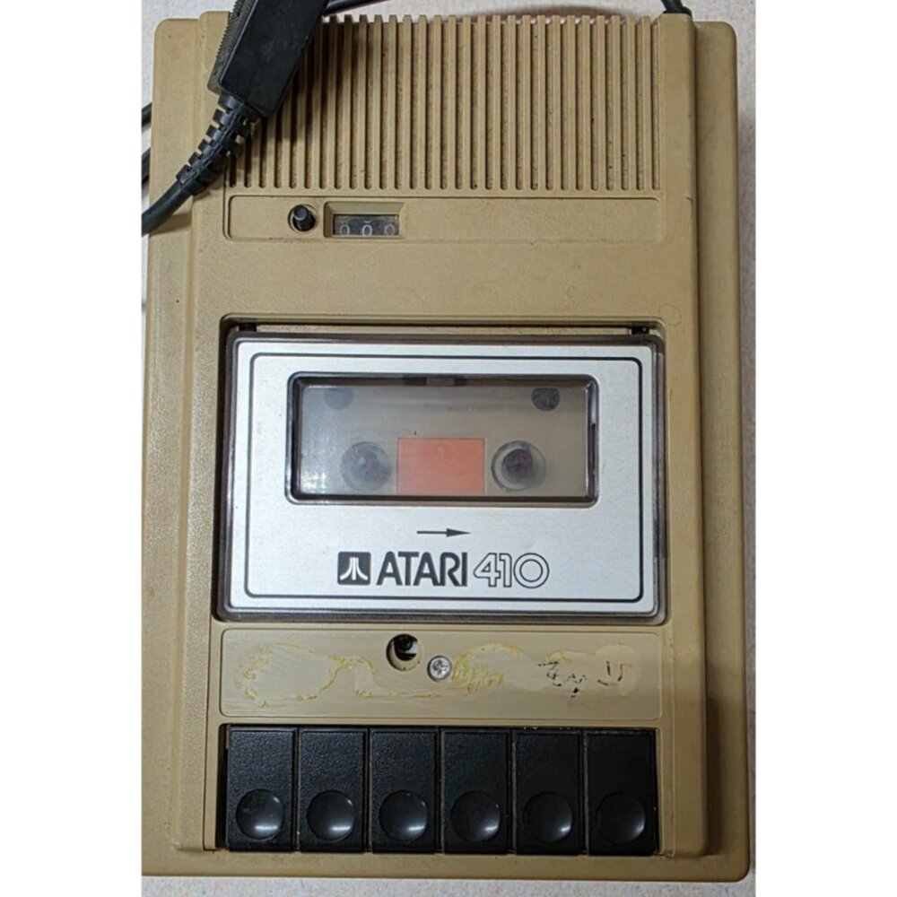 Atari 410 Program Recorder Data Cassette Player for 400/800 Computers